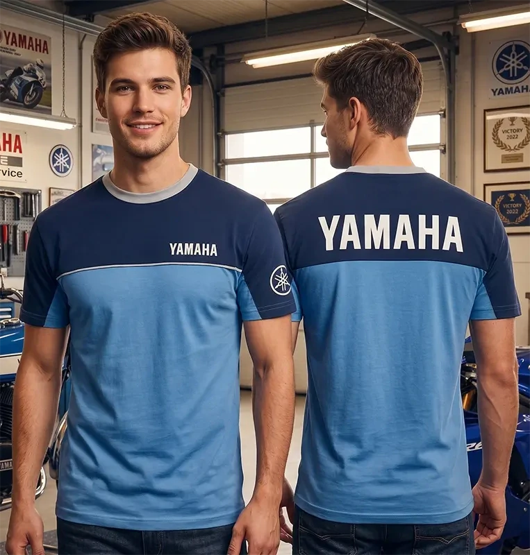 Pánske tričko s potlačou Yamaha