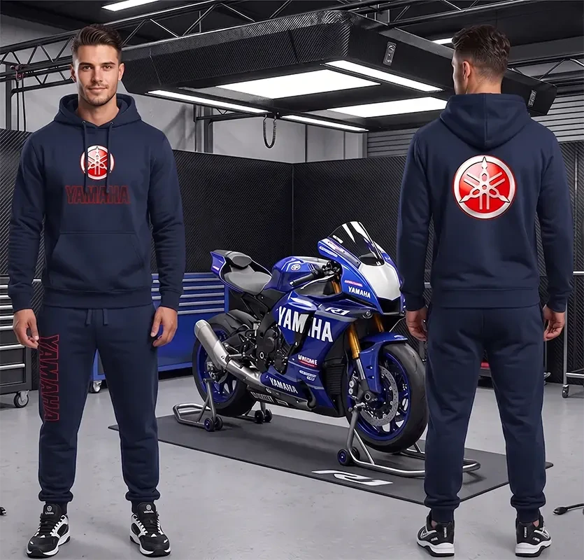 Pánska tepláková súprava s potlačou Yamaha