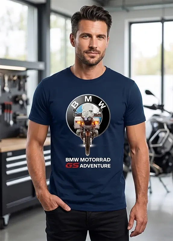 Pánske tričko s potlačou BMW Motorrad GS Adventure