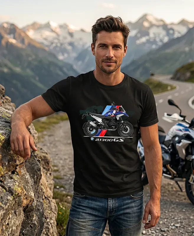 Pánske tričko s potlačou BMW R 1300 GS