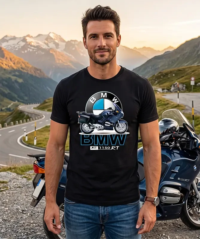 Pánske tričko s potlačou BMW R 1150 RT