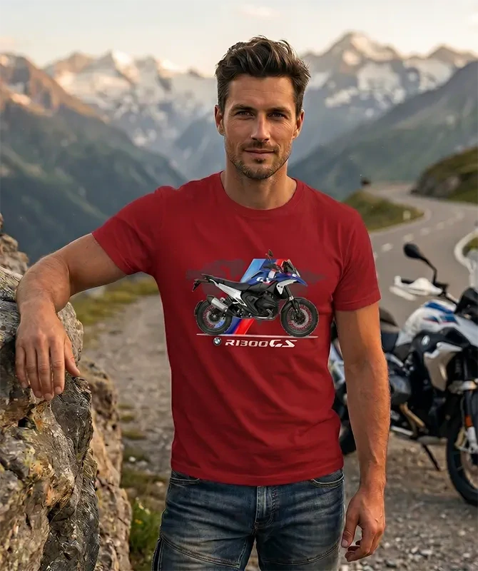 Pánske tričko s potlačou BMW R 1300 GS