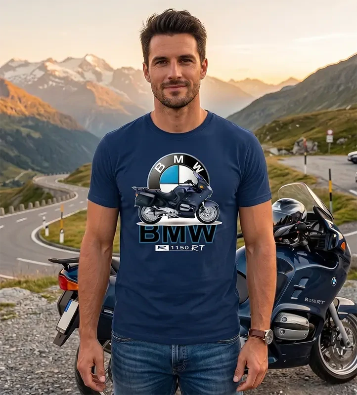 Pánske tričko s potlačou BMW R 1150 RT