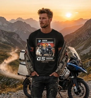 Pánske tričko s potlačou BMW Motorrad GS Adventure