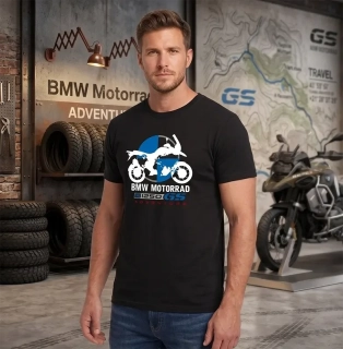 Pánske tričko s potlačou BMW GS 1250 Adventure