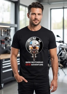 Pánske tričko s potlačou BMW Motorrad GS Adventure