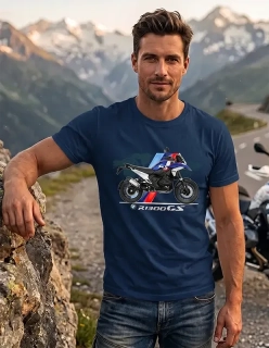 Pánske tričko s potlačou BMW R 1300 GS